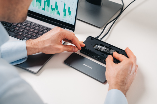 Verbatim CDS-15S Wired USB 3.2 Gen 1 (3.1 Gen 1) Type-C Black, Grey – image 9