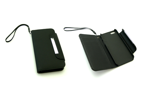 Sandberg Flip wallet iPh 5/5S skin Black