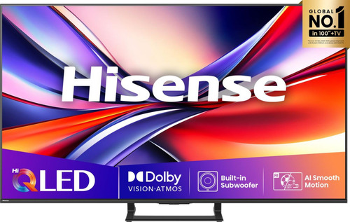 Hisense A7Q 55A7Q 139,7 cm (55") 4K Ultra HD Smart TV Wi-Fi Черный