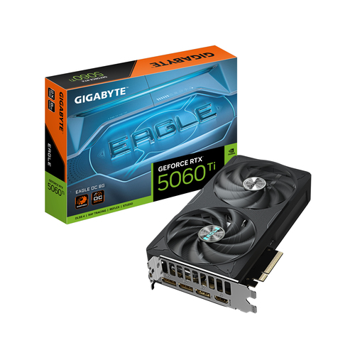 Gigabyte GeForce Rtx 5060 Ti Eagle OC 8GB Graphics Card - GV-N506TEAGLE OC-8GD - image 1