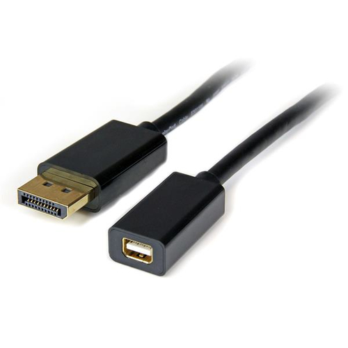 CABLE 91CM DISPLAYPORT A MINI DP 1.2 4K ADAPTADOR M A H       . UPC 0065030842747 - DP2MDPMF3