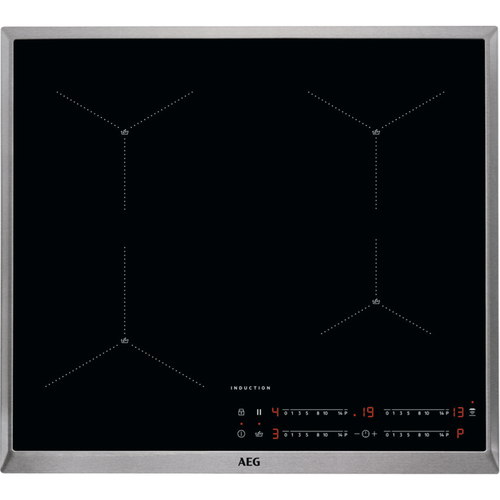 AEG IAS6441XXB Черный Встроенный 60 cm Плита с зонами индукции 4 зона(ы)