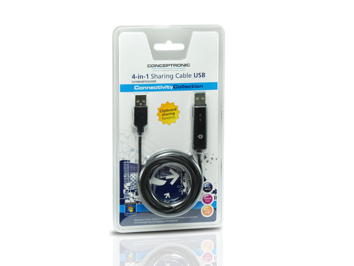 Conceptronic 4-in-1 Sharing Cable USB, afbeelding 5