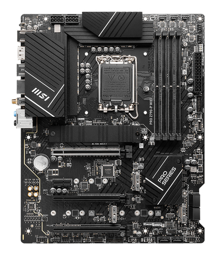 Msi Intel Z790 Pro Z790-P Wifi 1700 DDR5 Atx Motherboard - PCIe 5.0, 4x M.2 Slots - image 2