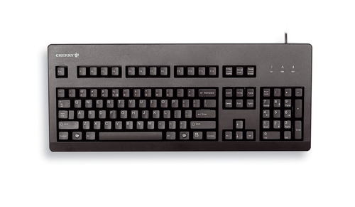 CHERRY G80-3000 klaviatūra Universalus USB QWERTY Anglų (JAV) Juoda