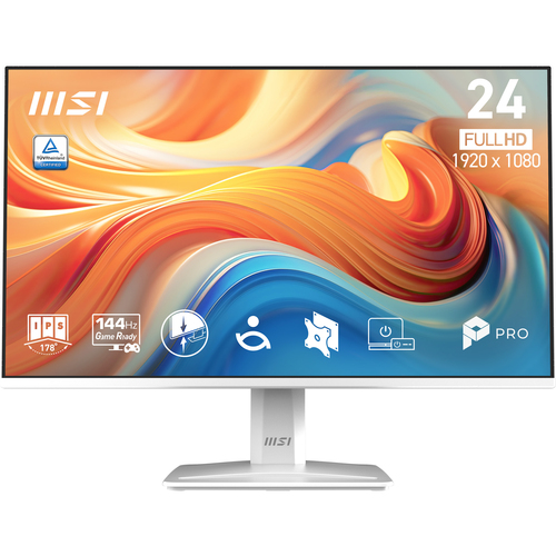 MSI Pro MP243W E14 монитор для ПК 60,5 cm (23.8") 1920 x 1080 пикселей Full HD ЖК Белый