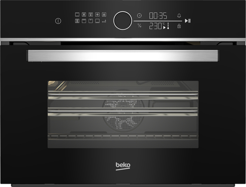 Beko BBCW18411B 45cm Built-In Compact Multi-Function Oven Microwave – image 1