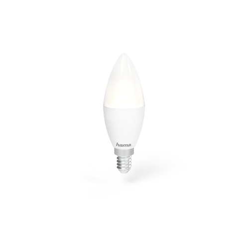 Hama 00176602 energy-saving lamp Дневное освещение, Изменяемый, Теплый белый 5,5 W E14 F