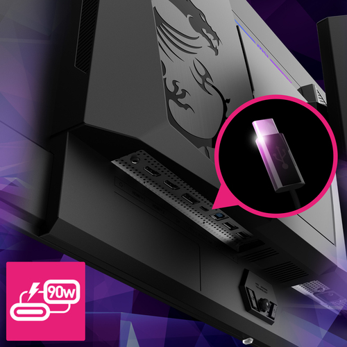 MSI MPG 321URXDE QD-OLED – Foto 10 von 11