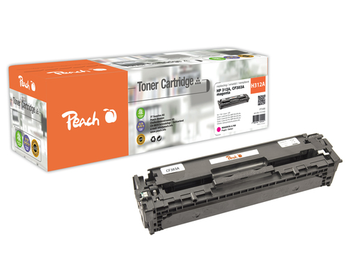 Peach PT498 toner cartridge 1 pc(s) Compatible Magenta