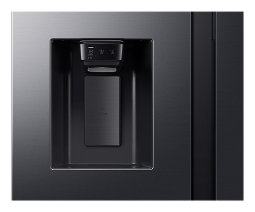 Samsung Series 6 RS70F64KEFEU Wifi Connected Plumbed Total No Frost American Fridge Freezer - Black - E Rated, Black - image 3