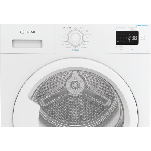 Ind: Indesit C YD 92D WW UK 9 kg Heat Pump Tumble Dryer - White - image 8