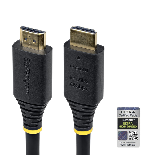 15FT (4.6M) CERTIFIED ULTRA HIGH SPEED HDMI CABLE, 8K 60HZ/4K 120HZ, HDMI 2.1 CA