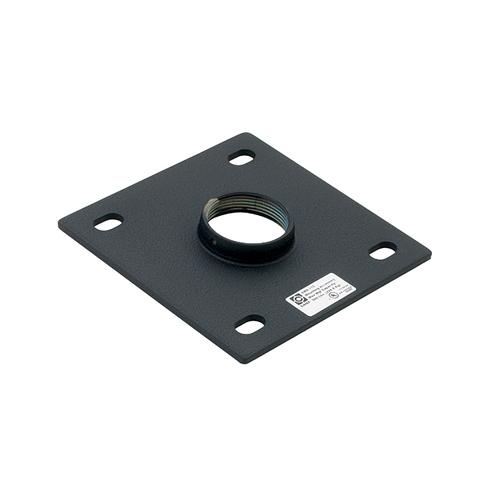 CEILING PLATE - BLACK - ATTRACTIVE SOLUTION FOR BASIC INSTALLATIONS. FAST AND EA