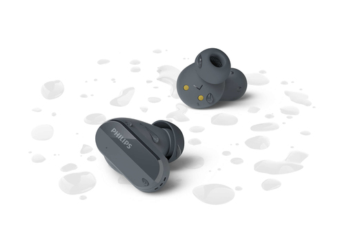 Philips Unisex TAT3508 True Bluetooth Noise Cancelling In-Ear Headphones w/ Mic in Black Black One Size female - image 4