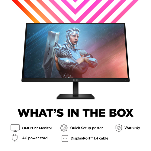 HP Omen 780F9AA 27" Fhd 165Hz 1ms FreeSync Gaming Monitor - Hdr & Adjustable - image 5