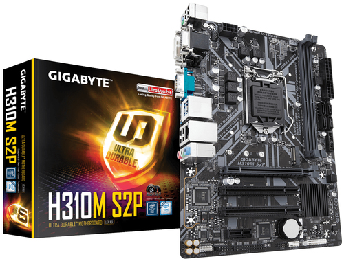 GIGABYTE H310M S2P (rev. 1.0) Intel® H310 LGA 1151 (разъем H4) Микро ATX