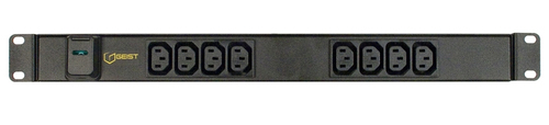 Vertiv EGVHVRB082-104C13UK-V блок распределения питания 8 розетка(и) Черный