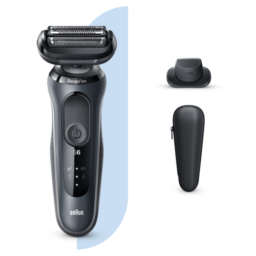 Braun Series 6 60-N1200s Сеточная бритва Триммер Серый