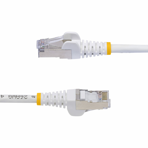 StarTech.com 3m White CAT8 Ethernet Cable, Snagless, SFTP, 25G40G - Verbindingskabel, afbeelding 3