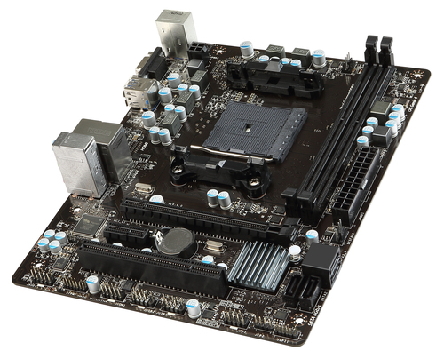 MSI A68HM-E33 AMD A68H Socket FM2+ micro ATX – image 2
