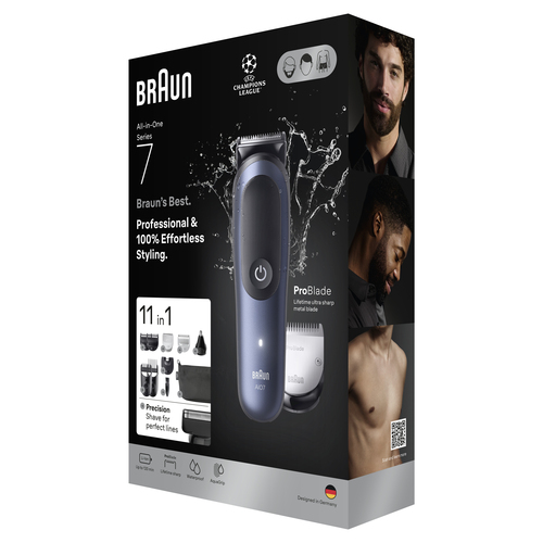 Braun 80789907 hair trimmers/clipper Dark Blue 21 Lithium-Ion (Li-Ion) – image 4