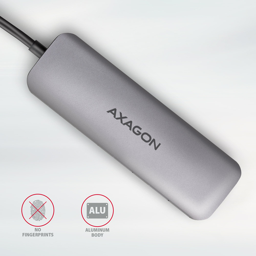 AXAGON SuperSpeed USB-C HUB mit HDMI - Kartenleser - 3 USB-A – Foto 8 von 10
