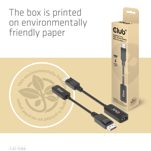 Club 3D DisplayPort 1.4 naar HDMI HDR Active adapter, afbeelding 9