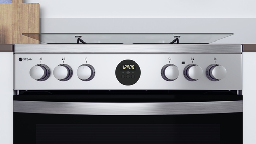 Indesit IS67G8CHX/E/1 Freestanding cooker Electric Gas Stainless steel – image 7
