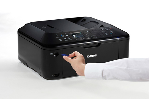 how to connect to the canon mx512 printer