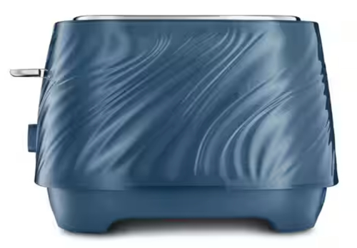 Delonghi Ballerina Seta 4 Slot Toaster Silk Blue - Blue - image 2