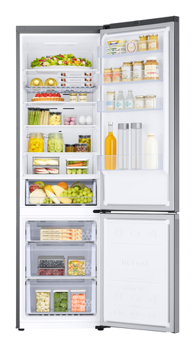 Samsung RB38C602CS9 60cm Series 5 SpaceMax Frost Free Fridge Freezer - Silver - image 3