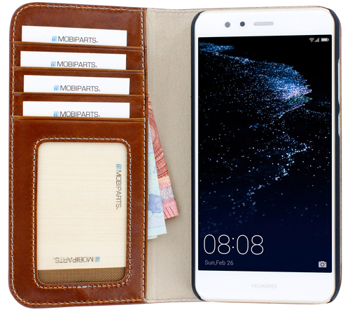 Mobiparts Excellent Wallet Case Huawei P10 Lite Oaked Cognac – image 4
