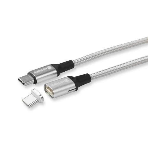 eSTUFF ES604260 USB кабель USB 2.0 2 m USB C 0,48 Gbit/s 100 W Серый