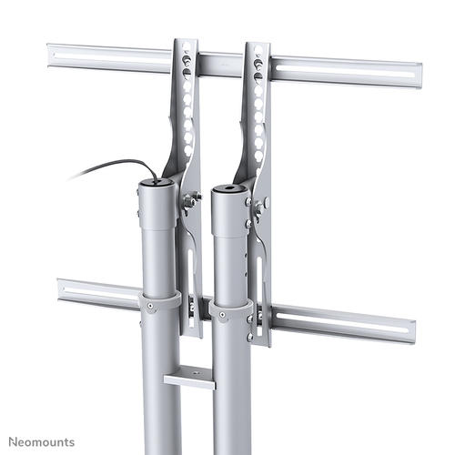 Neomounts PLASMA-M1800E TV Trolley Zilver, afbeelding 3
