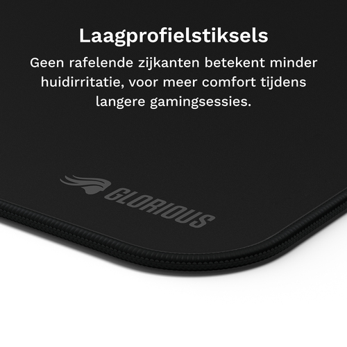 Glorious Mouse Pad 2 XL Extended - Stitched - Muismat Zwart, afbeelding 7