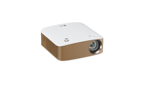 LG PH150G data projector Standard throw projector 130 ANSI lumens DLP 720p (1280x720) Gold, White – image 7