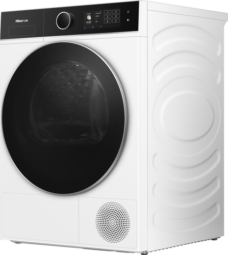 Hisense 5i Series DH5I104BWAB Wifi Connected 10Kg Heat Pump Tumble Dryer - White - A+++ Rated, White - image 7