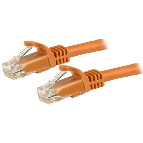 N6PATC1MOR CABLE 1M NARANJA RED GIGABIT  CAT6 ETHERNET RJ45 SNAGLESS