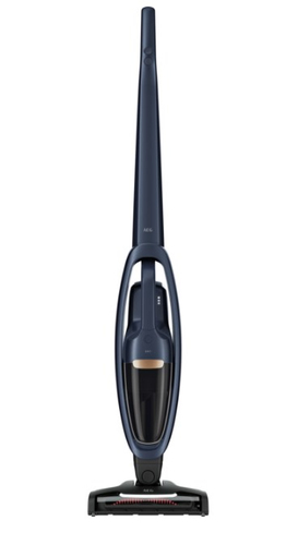 AEG QX7-1-50IB 2-in-1 stick vacuum Battery Cухой Вихревой Мешок для пыли 0,3 L 27 W Индиго 2,1 Ah