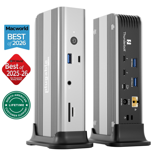 Plugable Technologies Thunderbolt 5 Dock with 3x Thunderbolt 5 Ports