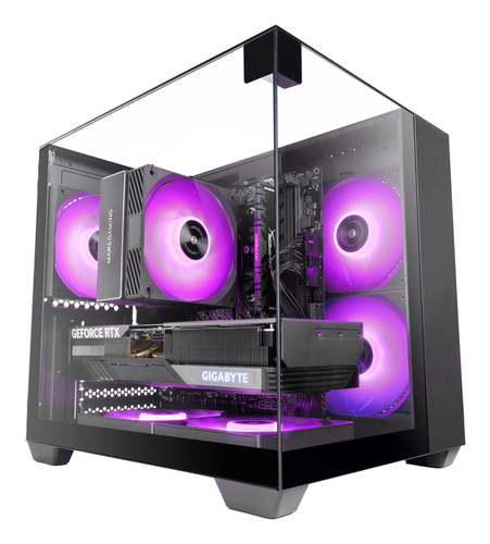 Mars Gaming MC-VISIONM Mini Tower Black – image 2