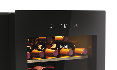 Haier Wine Bank 50 Series 3 HWS34GGH1 Compressor wine cooler Freestanding Black 34 bottle(s) – image 7
