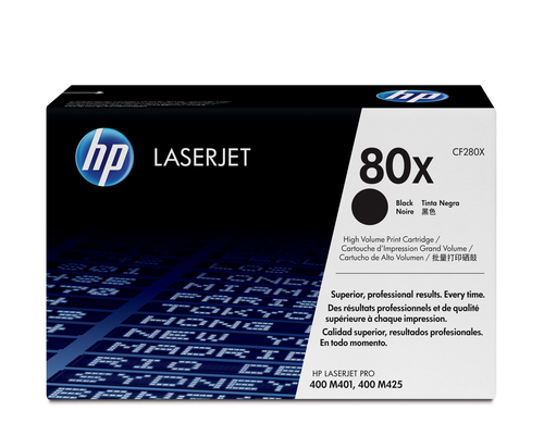 Toner HP LaserJet Pro 400 Serie CF280X (6.0K) bla