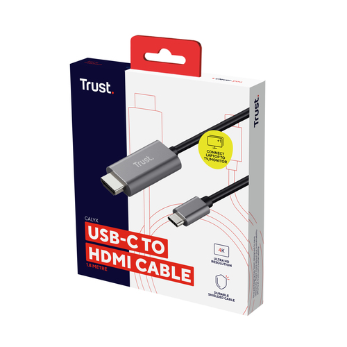 Trust Calyx USB graphics adapter Black, Metallic – image 5