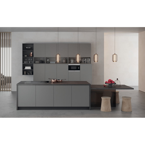 Hotpoint MF25GIXH Built In Microwave Oven Grill in St Steel 900W 25L - image 5