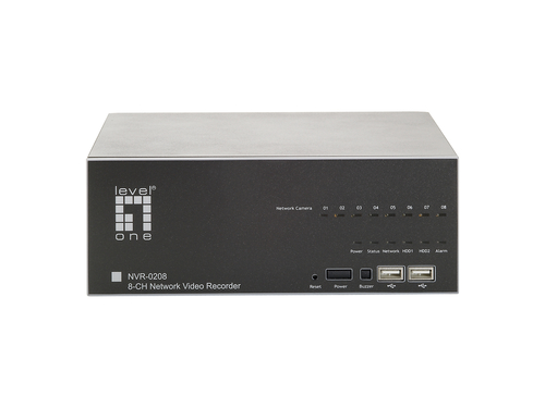 LevelOne KIT:NVR-0208 + FCS-0030 + FCS-1121 – image 2