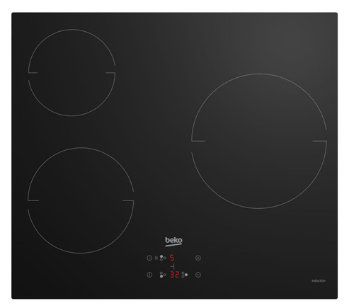 Beko HII63401MT hob Black Built-in