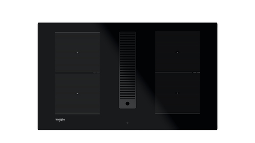 Whirlpool WVHF83BB Inductie kookplaat met afzuiging Zwart
