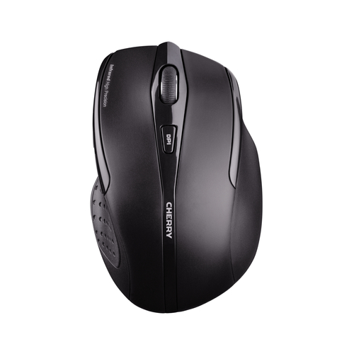 Cherry MW 3000 USB Wireless Ergonomic Mouse Right Hand Black JW-T0100 - image 1